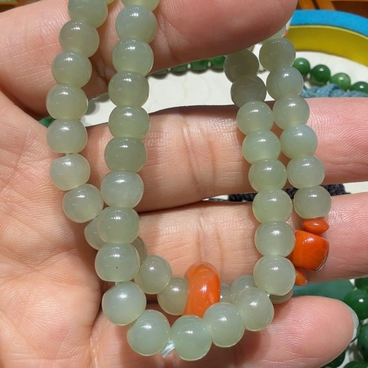 和田玉（糖玉）未镶嵌颈饰天然和田玉