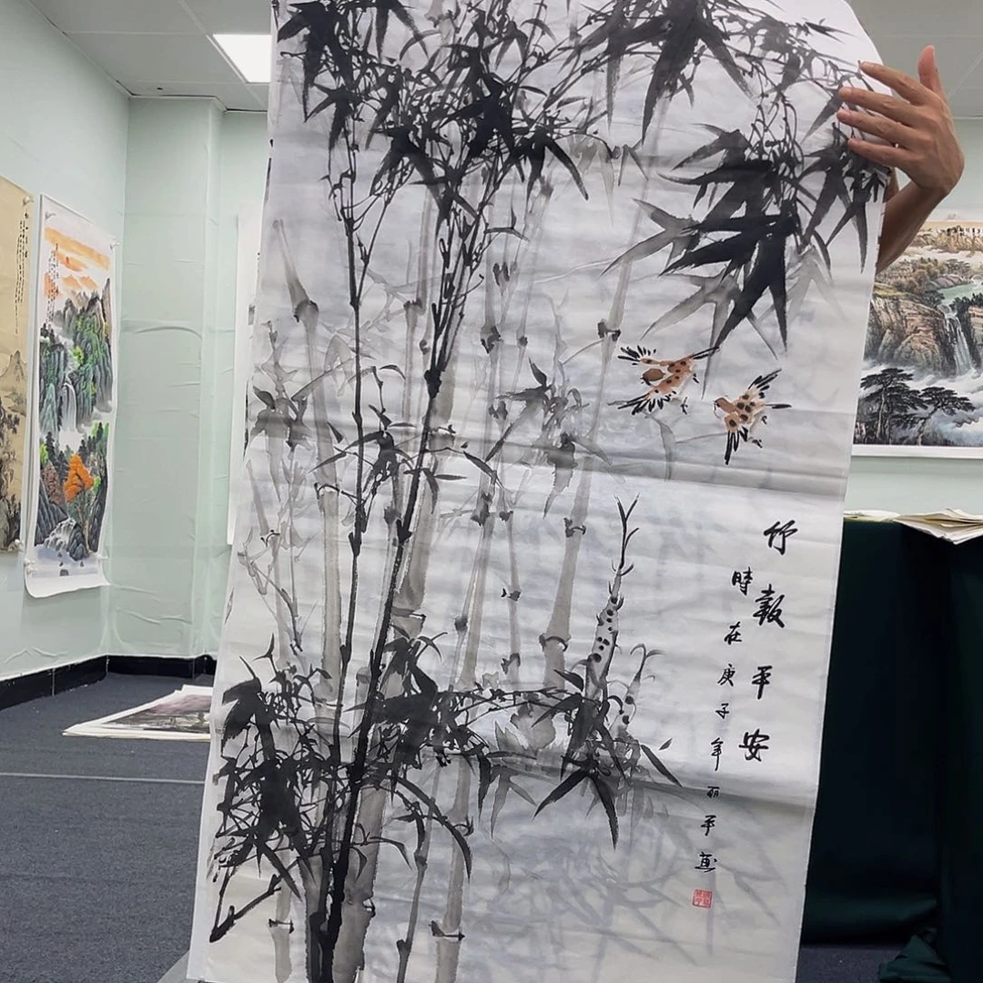 国画宣纸国画纯手绘作品