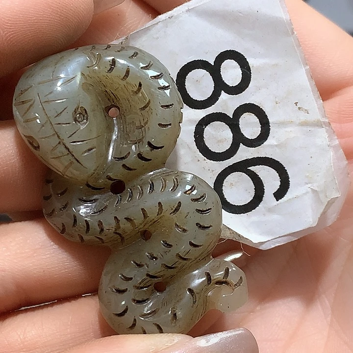 和田玉挂件未镶嵌