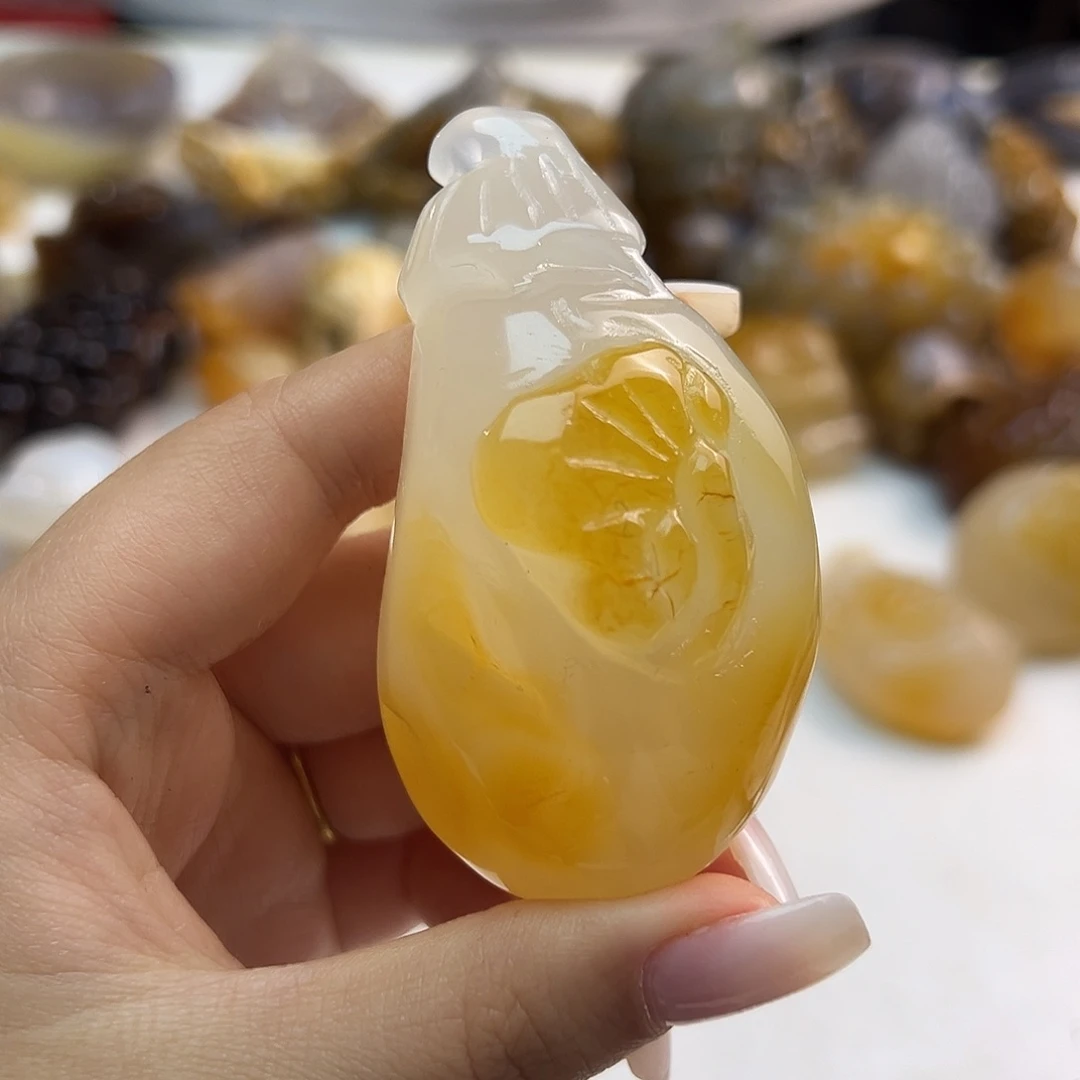 玛瑙/玉髓未镶嵌颈饰