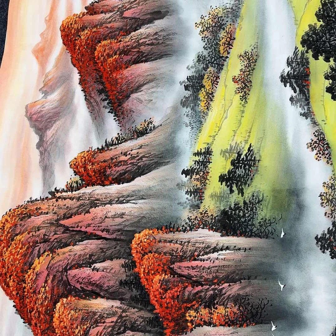 国画纯手绘作品欣赏