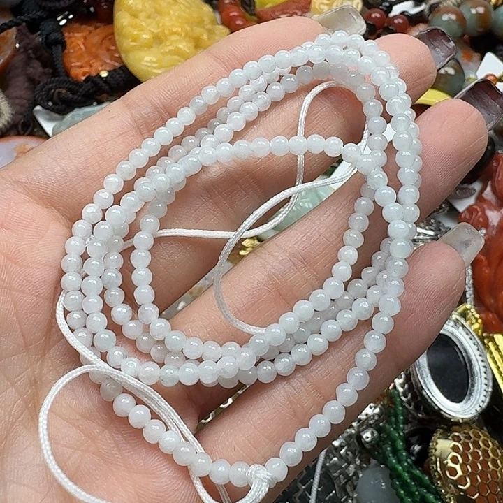 翡翠未镶嵌项链翡翠