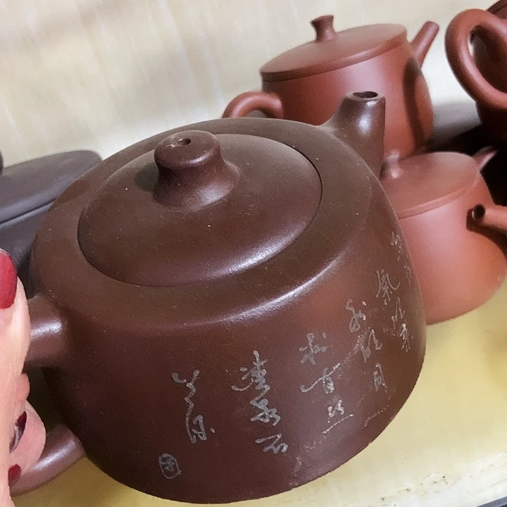 全手工制作宜兴紫砂茶壶