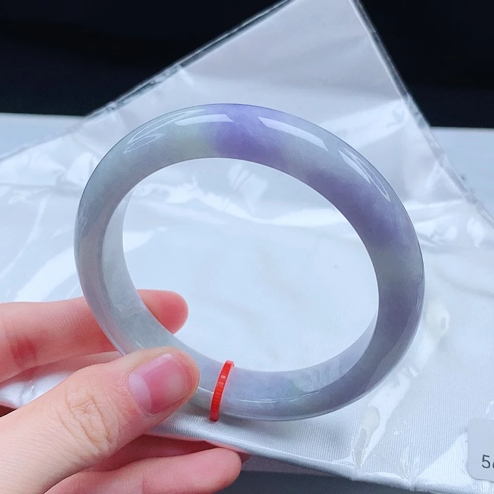 翡翠手镯未镶嵌缅甸天然a货手镯56+