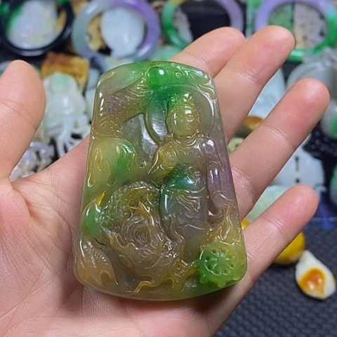 天***大紫金钵盂菩提吊坠