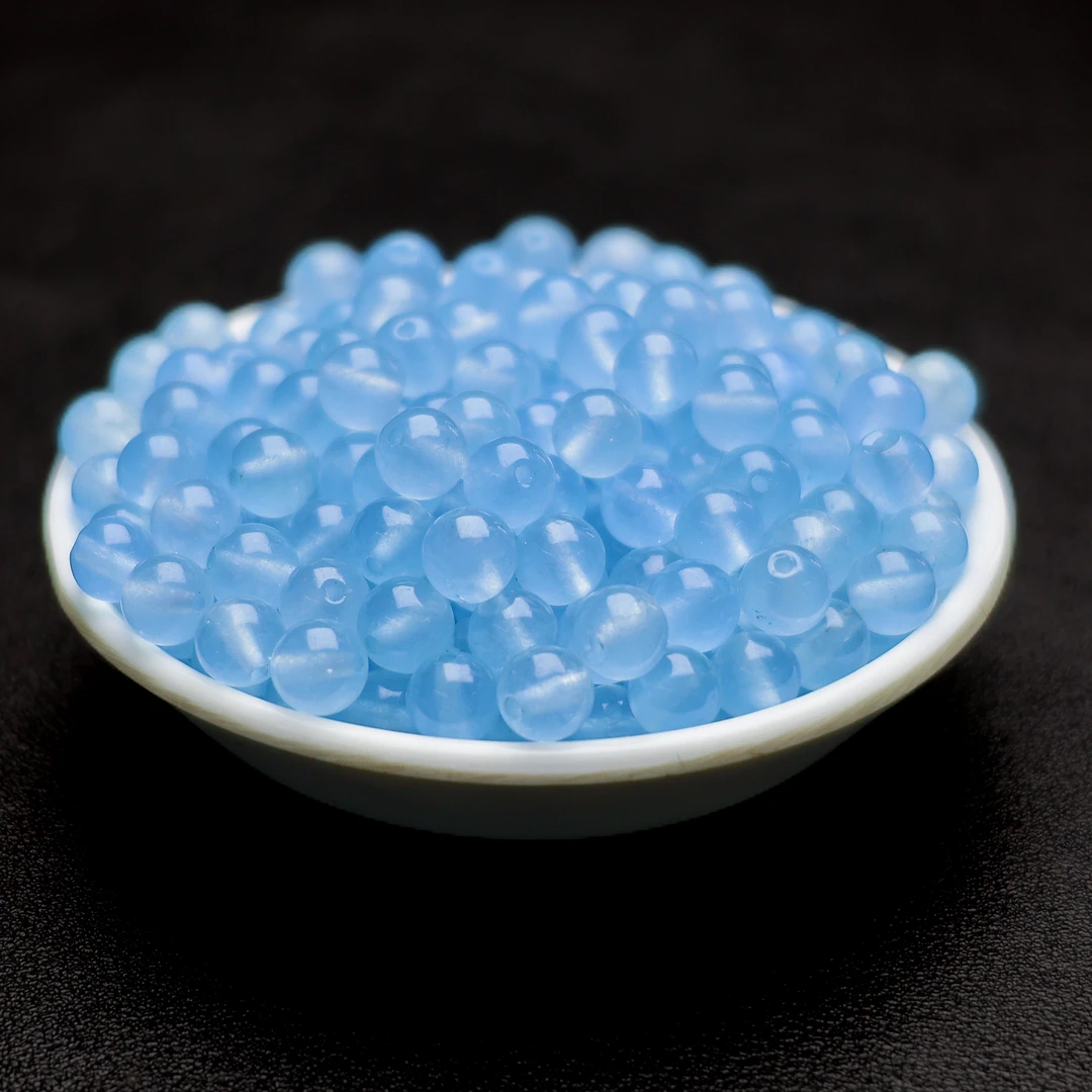 散珠W415海蓝宝6MM*40颗