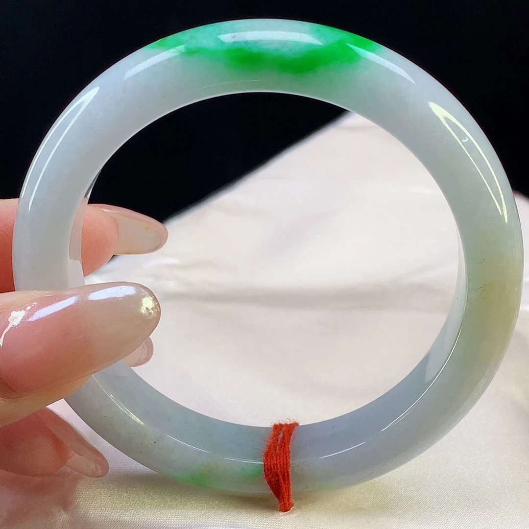 翡翠手镯未镶嵌天然翡翠1323