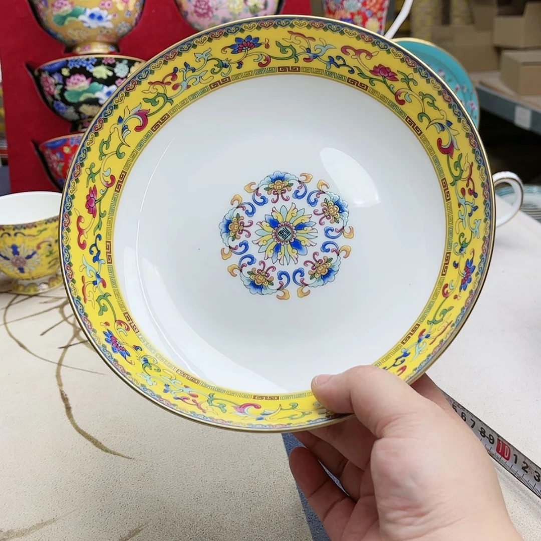 【闪购商品】珐琅8英寸6深黄。。。。。