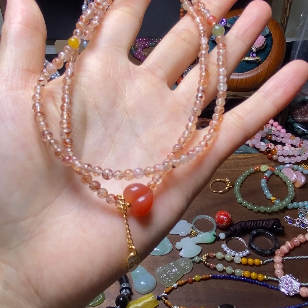 手串未镶嵌水晶多圈