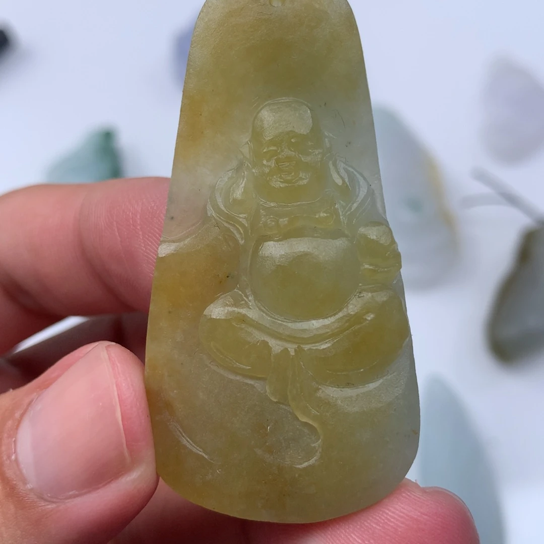 未镶嵌定制翡翠吊坠