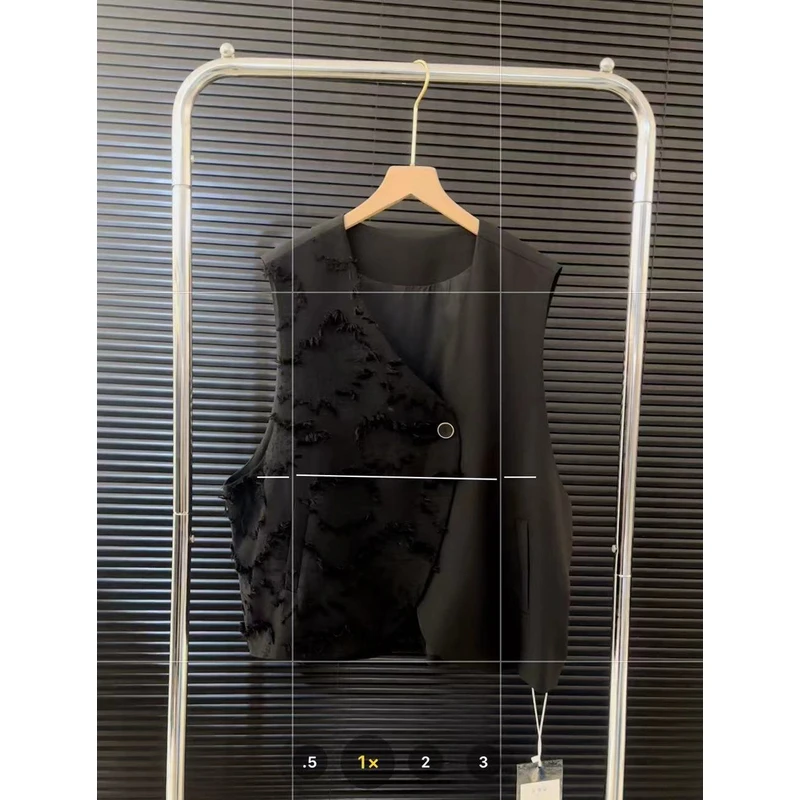 【PINGJIE】2025新款马甲3146）时尚休闲潮流舒适百搭洋气马甲