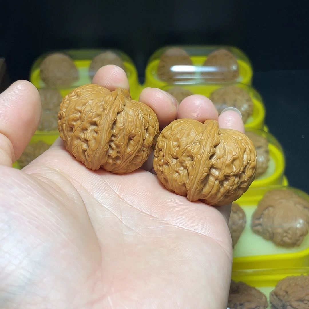 观***阳文玩核桃吊坠42尺元宝