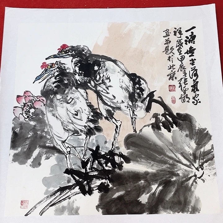 国画张圣敏先生纯手绘作品