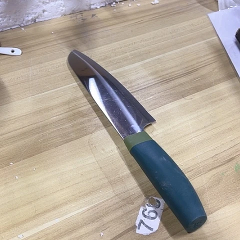 微瑕，不锈钢水果刀不能抗骨青柠