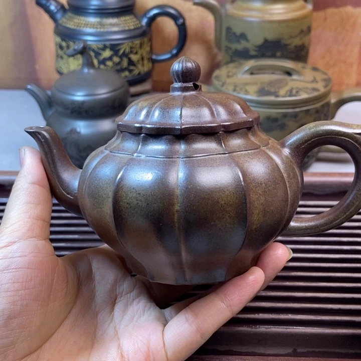 茶壶紫砂紫砂全手工定制