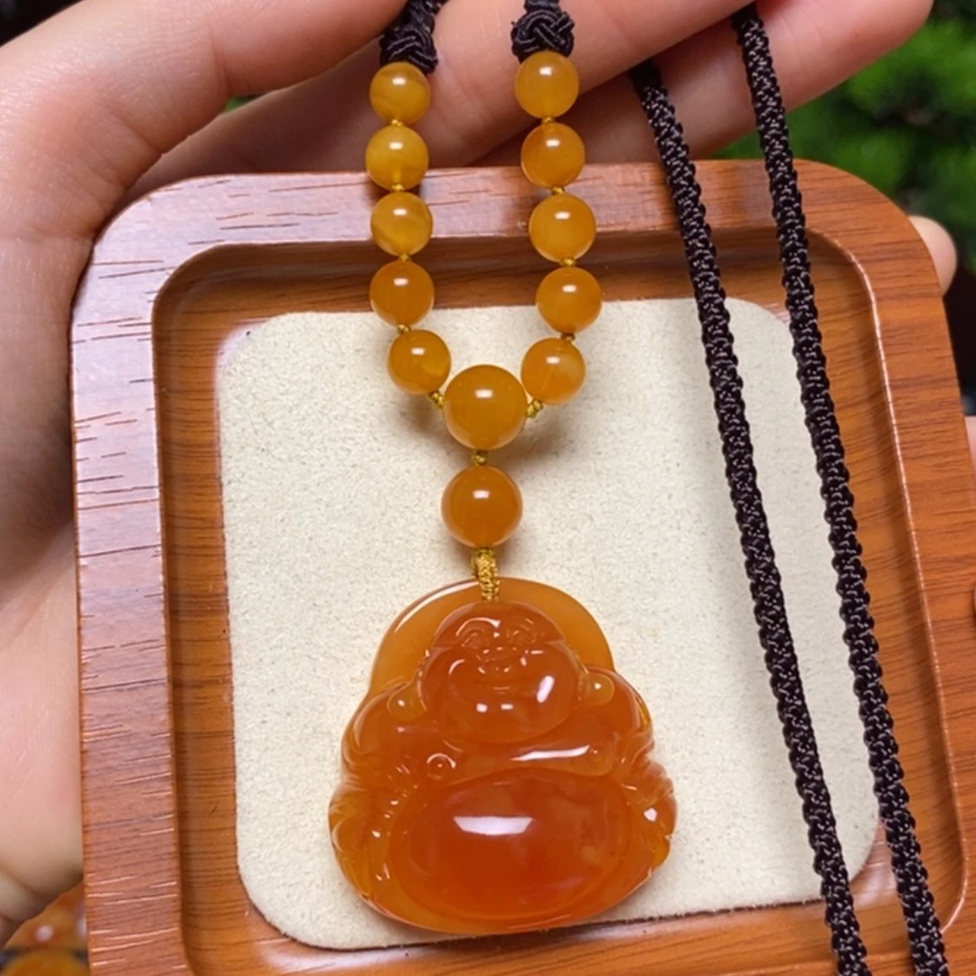 【闪购商品】蜜蜡颈饰未镶嵌项链