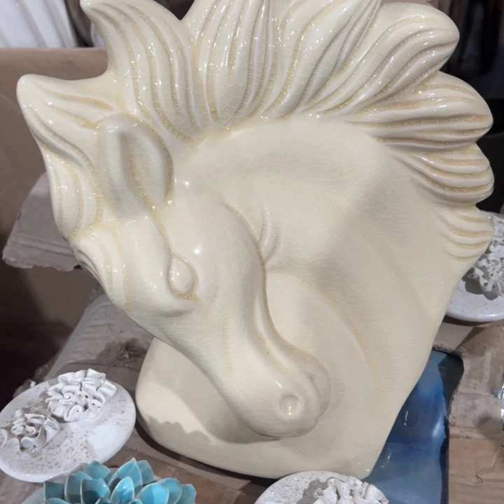 陶瓷花瓶摆件外贸出口微瑕捡漏