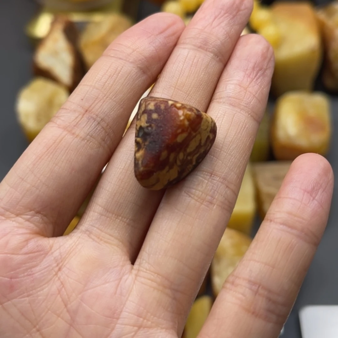 【闪购商品】定制琥珀未镶嵌天然琥珀蜜蜡原石定制