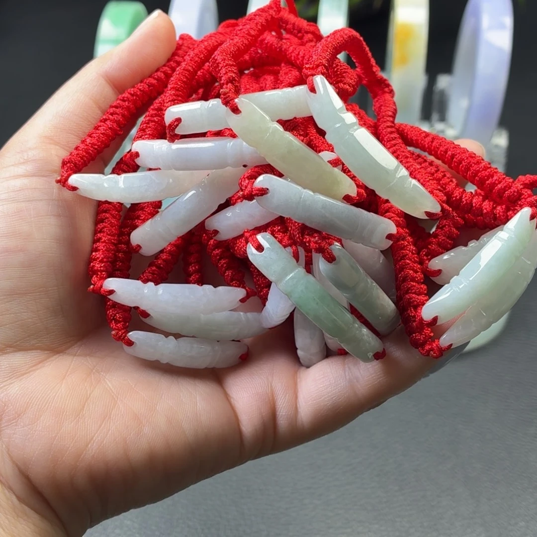 翡翠未镶嵌手绳随机发货