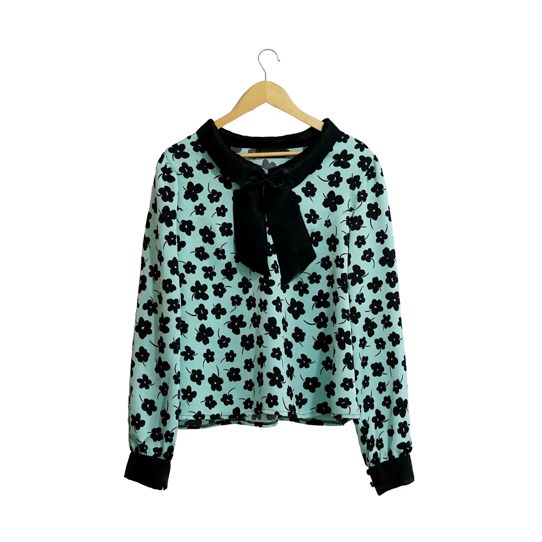 新款衬衫气质长袖针织时尚百搭打底女士减龄