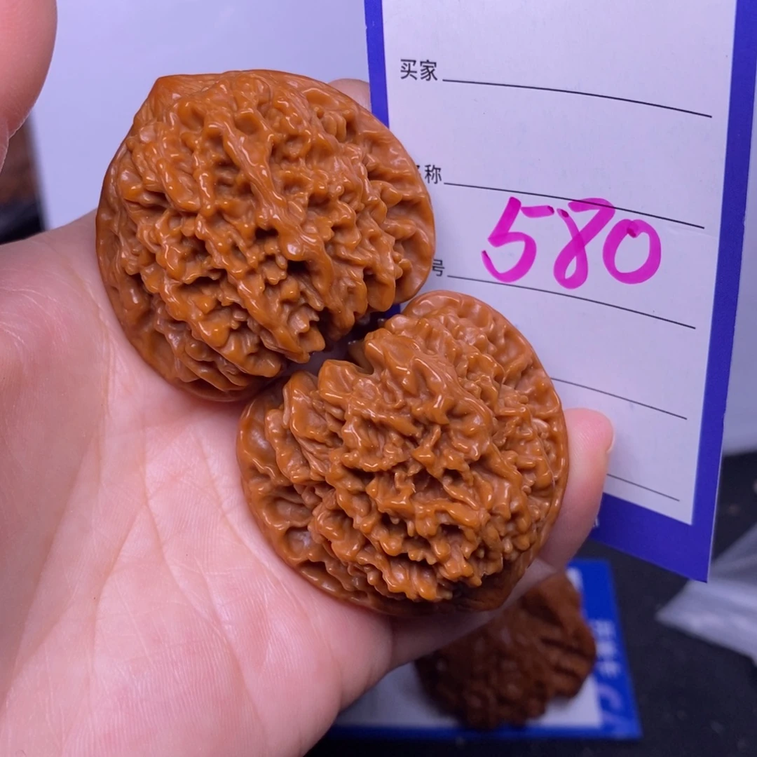 文玩核桃把件580/43满天星