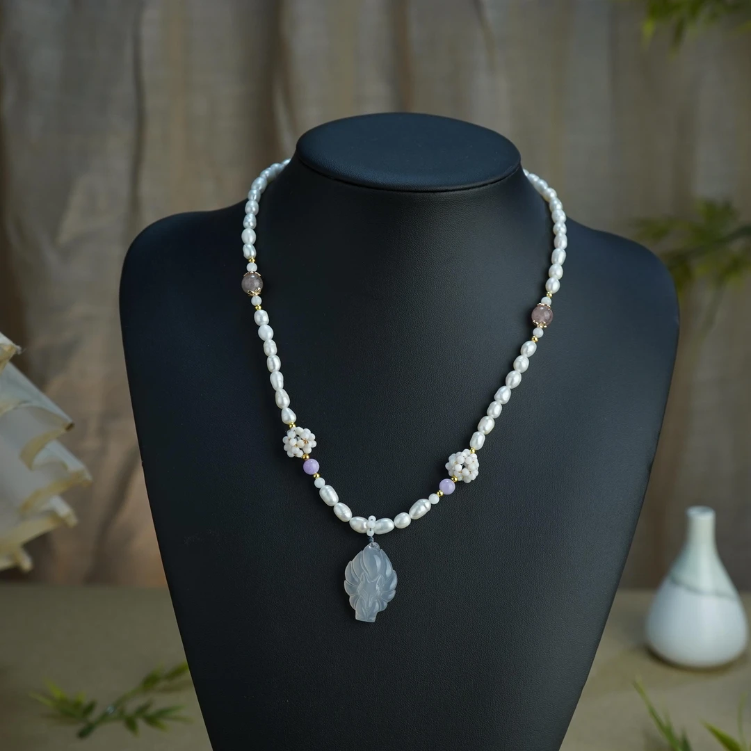 铜合金棉绳项链 [语宁]古悦倾城古风汉服发饰