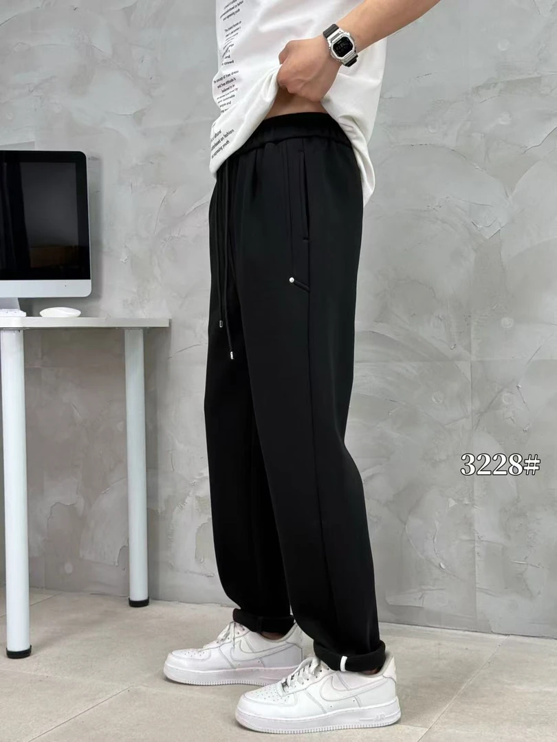 【鞋爱】（卡码拍小）3228国潮原创布狄龙男士哈伦裤加绒加厚