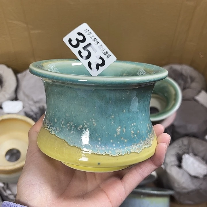 景德镇陶瓷盆 满30包邮 口9