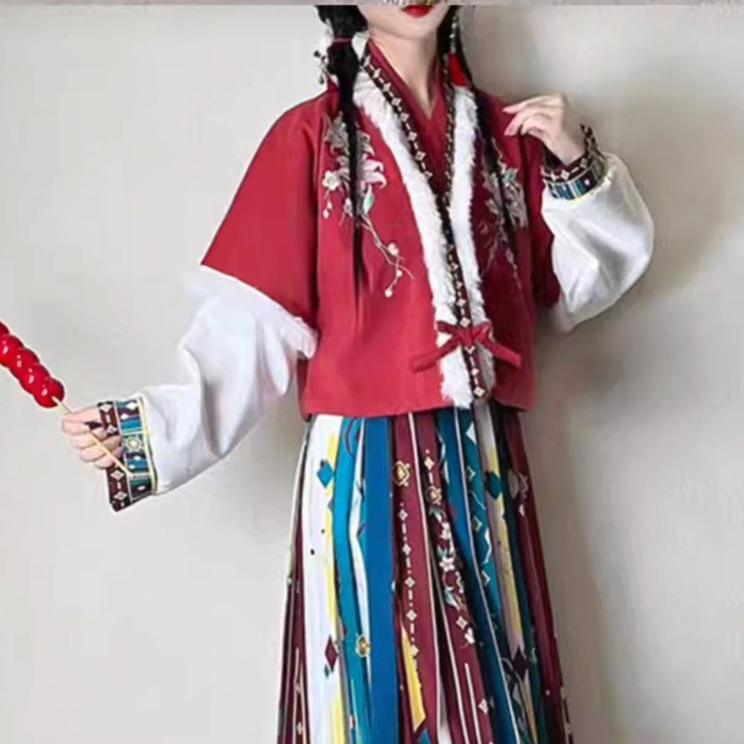 汉服清款唐褙子三件套（no退no换）