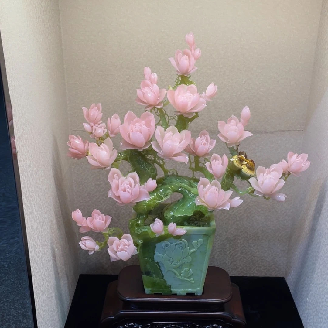 蛇纹石玉未镶嵌摆件