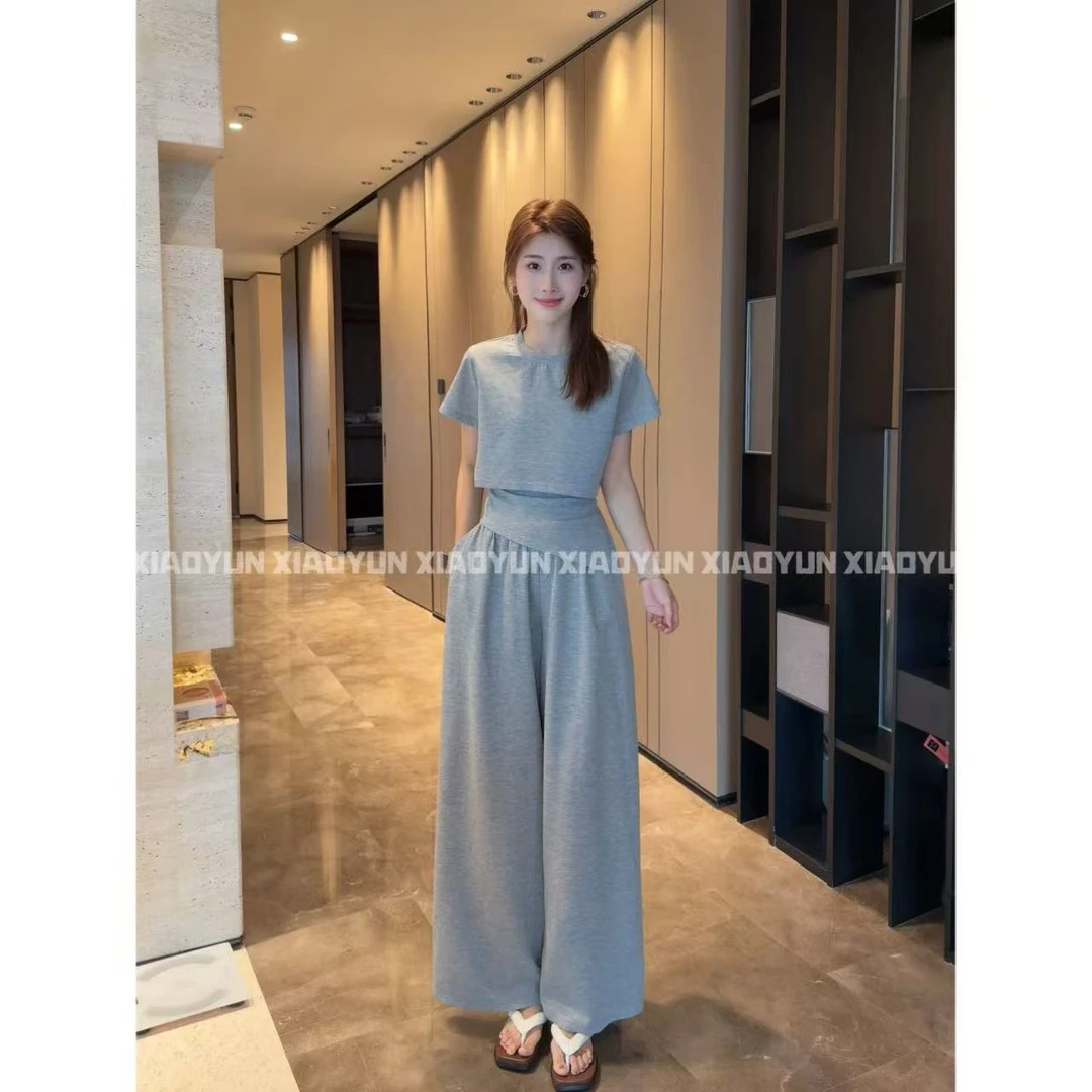 不规则收腰套装 小允姐姐2025新款时尚气质高级不规则收腰套装