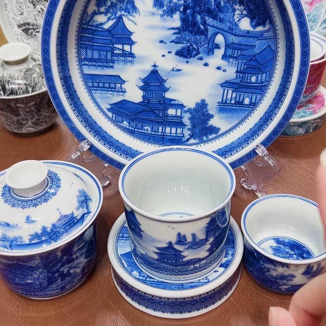 摆件景德镇陶瓷艺术展演厅和艺术展