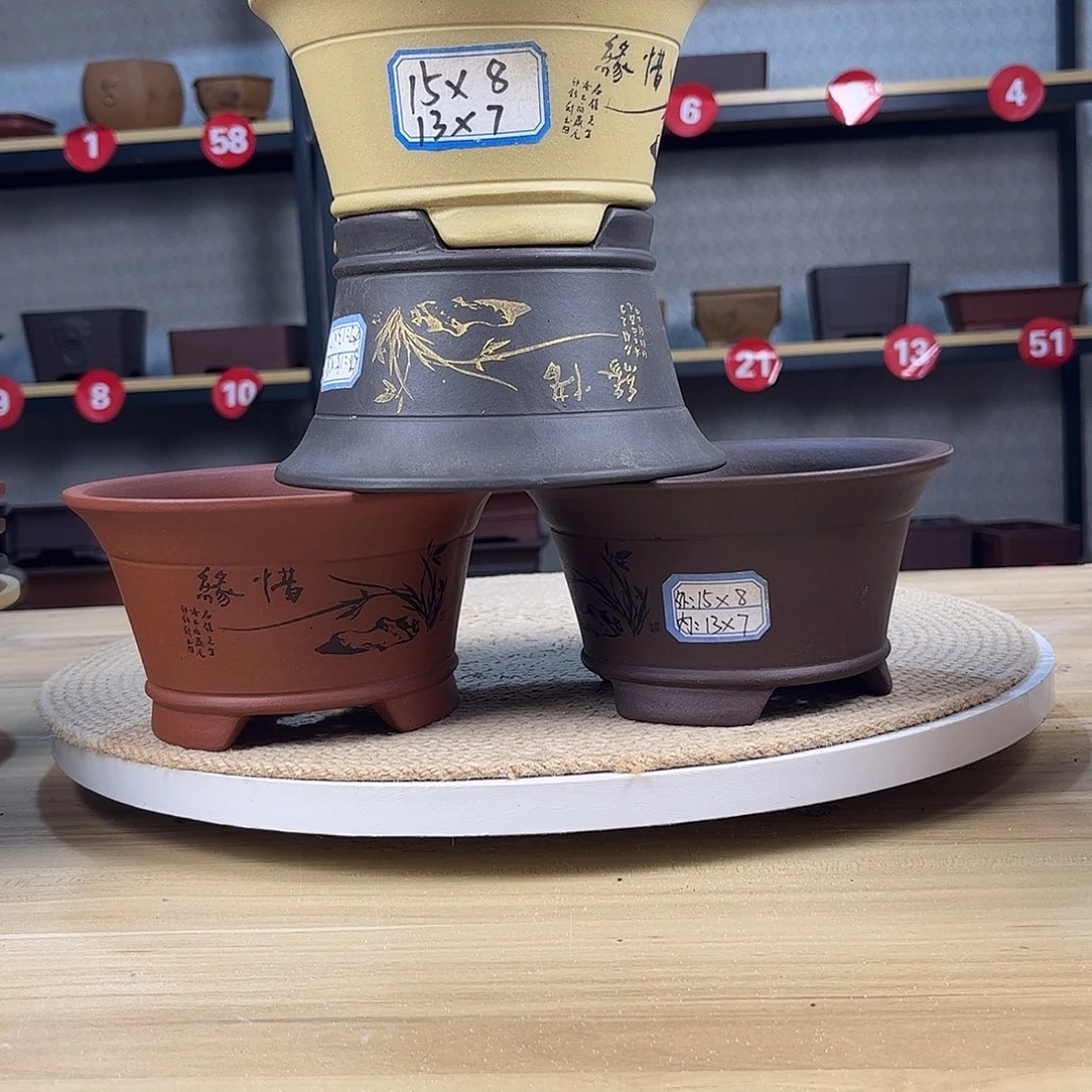 花盆紫砂紫砂花盆