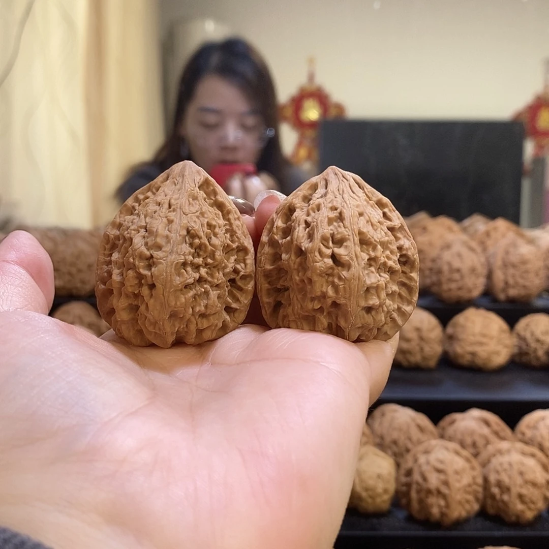 把件文玩核桃38虎头王