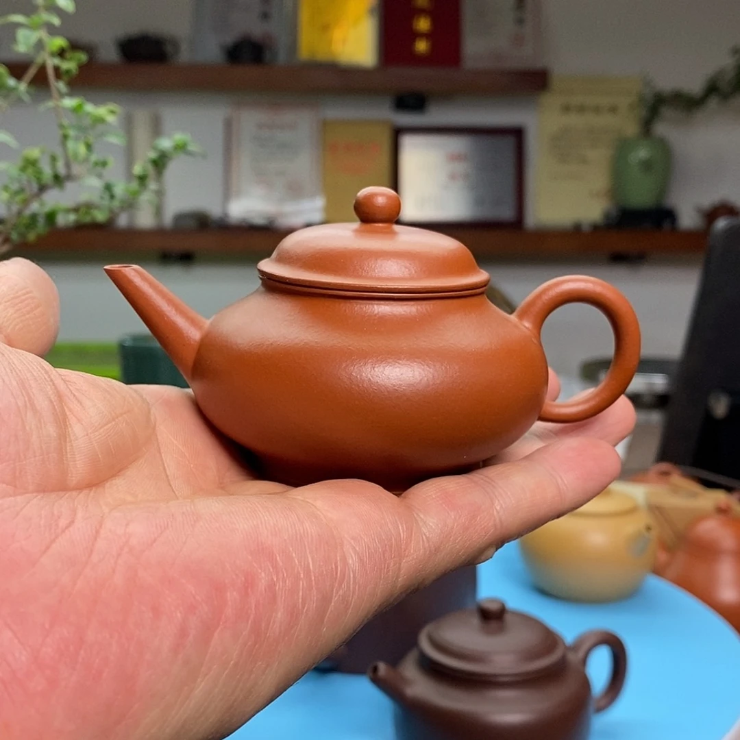 【闪购商品】茶壶朱泥水平:120CC裴顺良:国高工