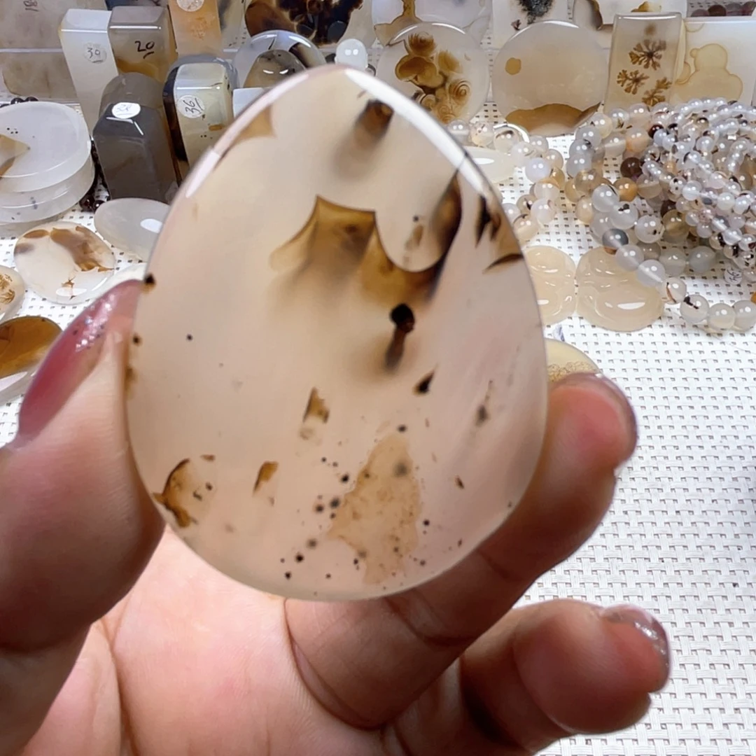 玛瑙/玉髓未镶嵌颈饰