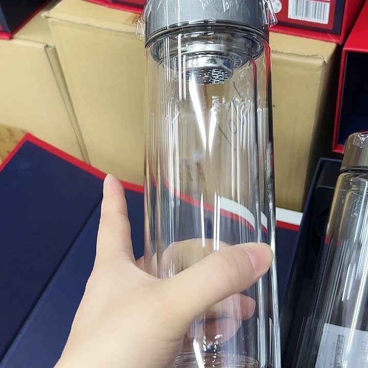 小熊双玻璃杯1028 330灰色