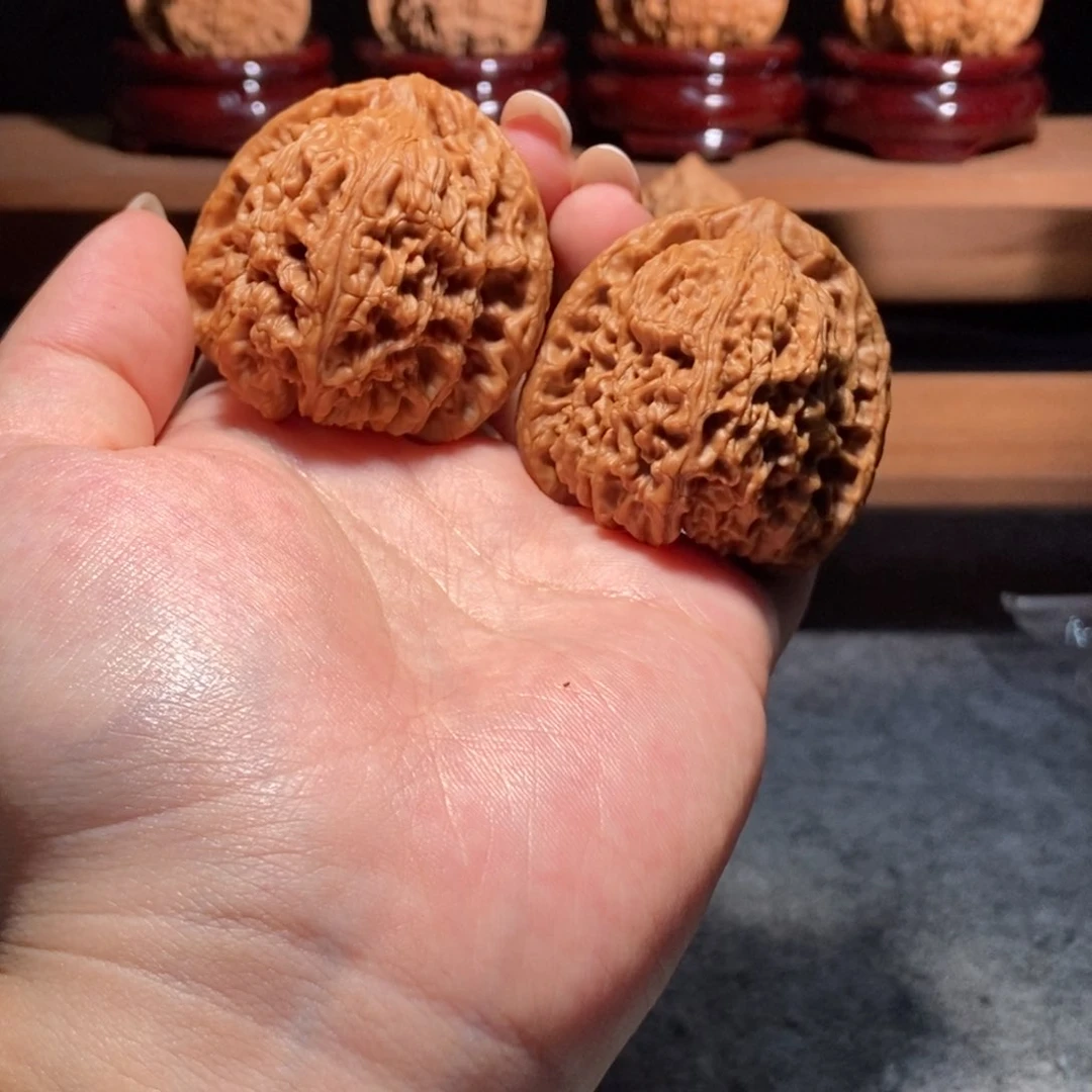 只***月核桃手串/手链44南疆石全品打底52g