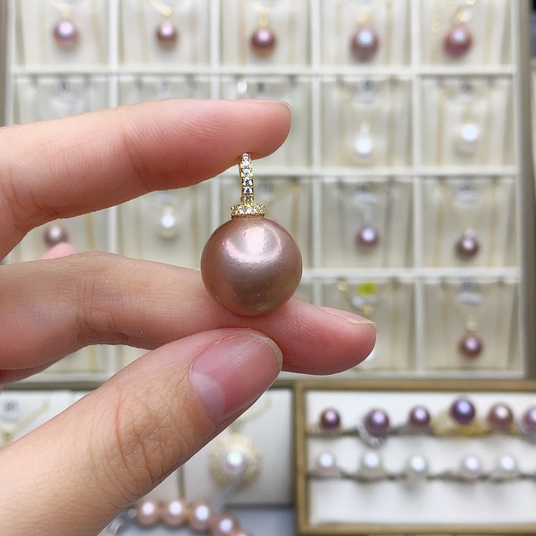 淡水珍珠颈饰合金