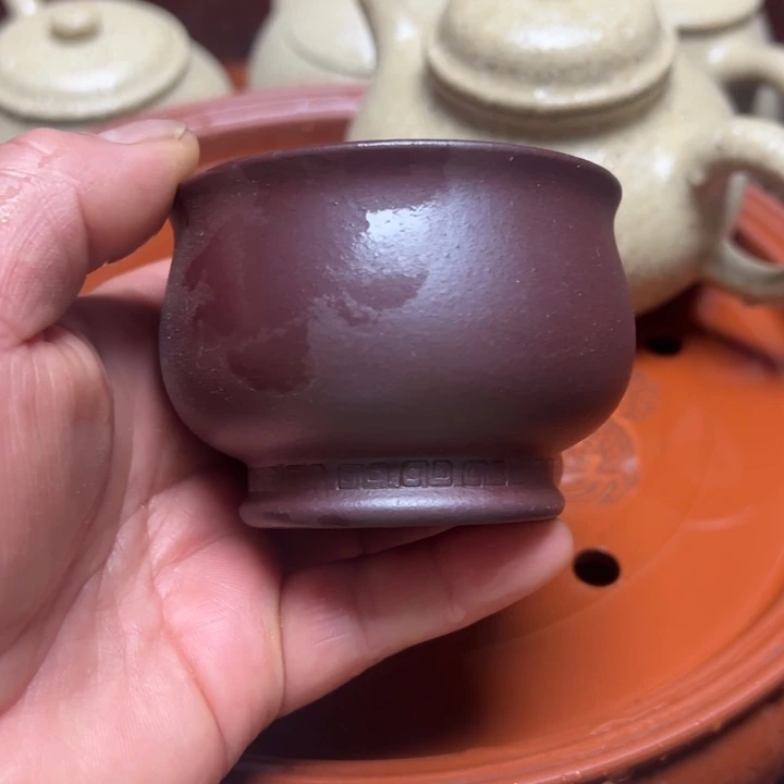 紫砂茶壶宜兴原矿石红