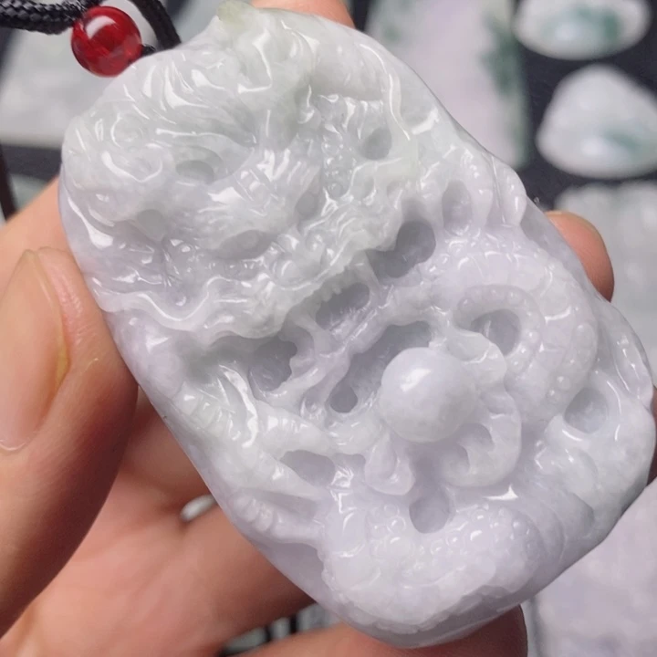 颈饰未镶嵌翡翠天然翡翠A货