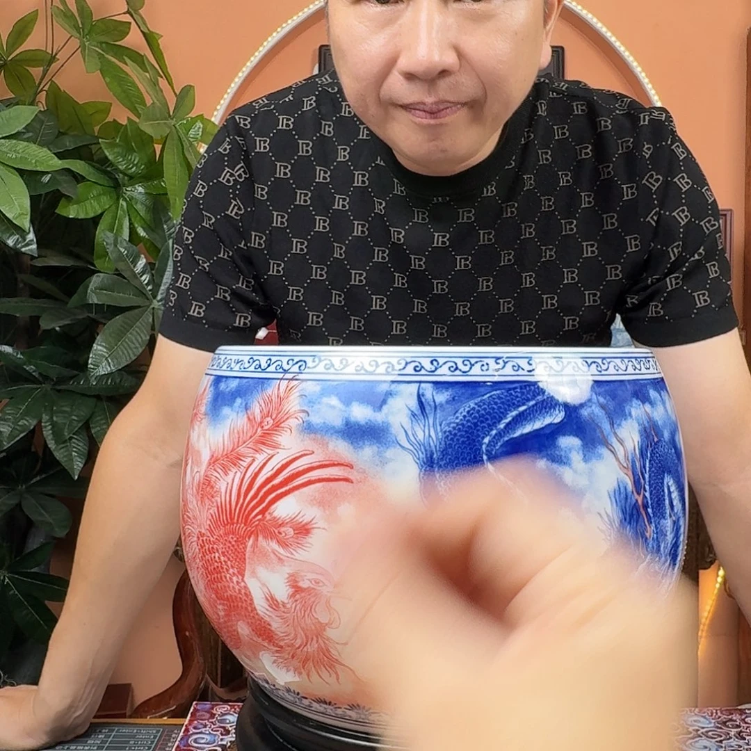 其他景德镇陶瓷手工笔洗