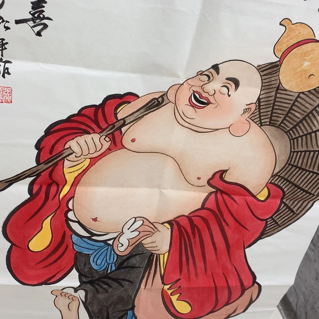 国画米勒佛。