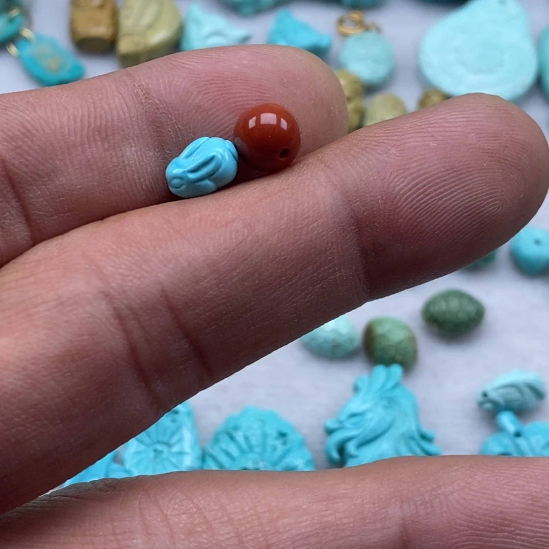 南红玛瑙未镶嵌珠宝半成品