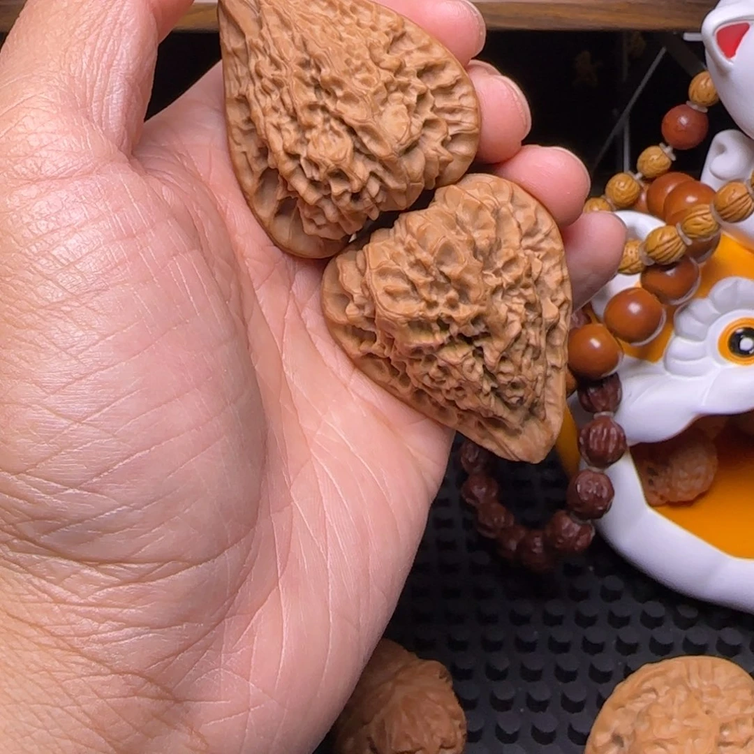 核桃手串/手链三角官帽