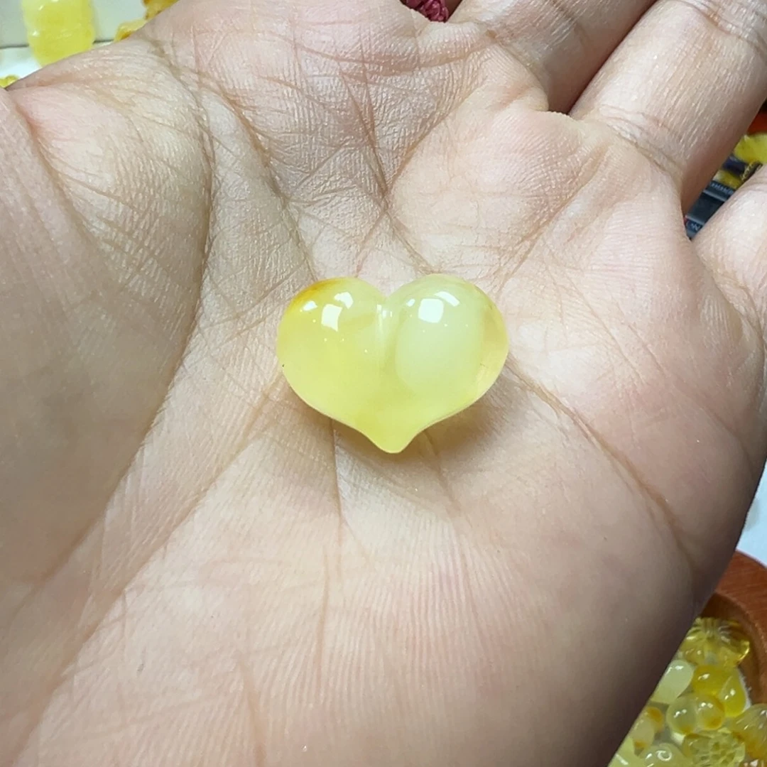 琥珀吊坠(不含链)未镶嵌你***真