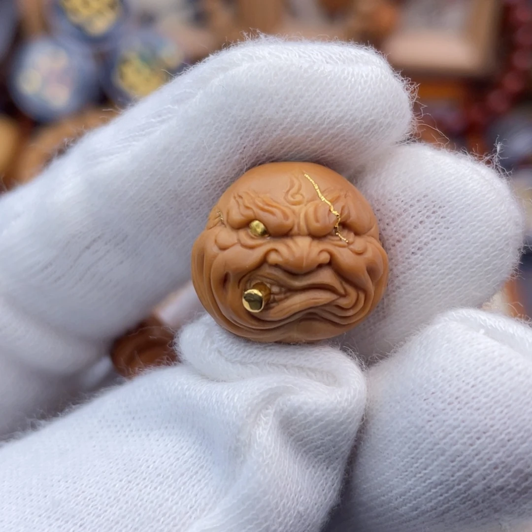 猴头核桃吊坠满工独目刀疤烟鬼