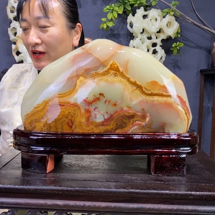 石材精品古青石摆件