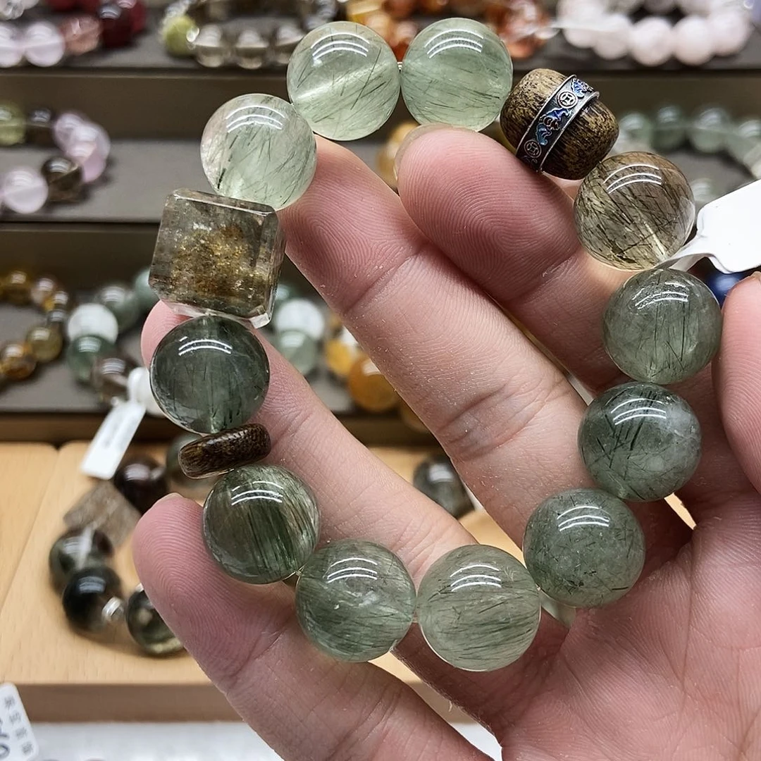 未镶嵌手链水晶川***团手串