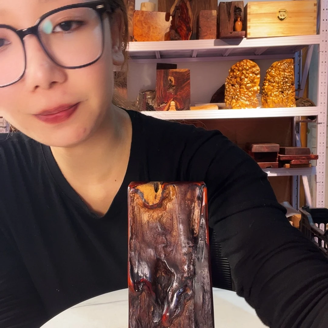 紫檀木类端景台?***?